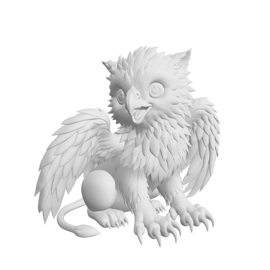 Chibi Griffin - 3D Printable STL & 3MF